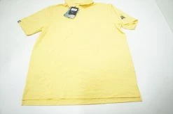 Level Wear Golf Oath Polo Mens Medium Spectra/White Embroidery W/Logo 642C