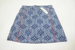 Spanner Golf Miami Tile Skort Womens Size Medium Navy/White/Perri 645B 938507