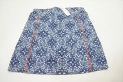 Spanner Golf Miami Tile Skort Womens Size Medium Navy/White/Perri 645B 938507 -Clothing Tops Sales Store 00938507 3 32862.1663818025