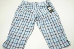 New Adidas Golf Climalite Pants Womens Size 6 Sky/Navy/grey 646A 00938548 -Clothing Tops Sales Store 00938548 3 27030.1636035832