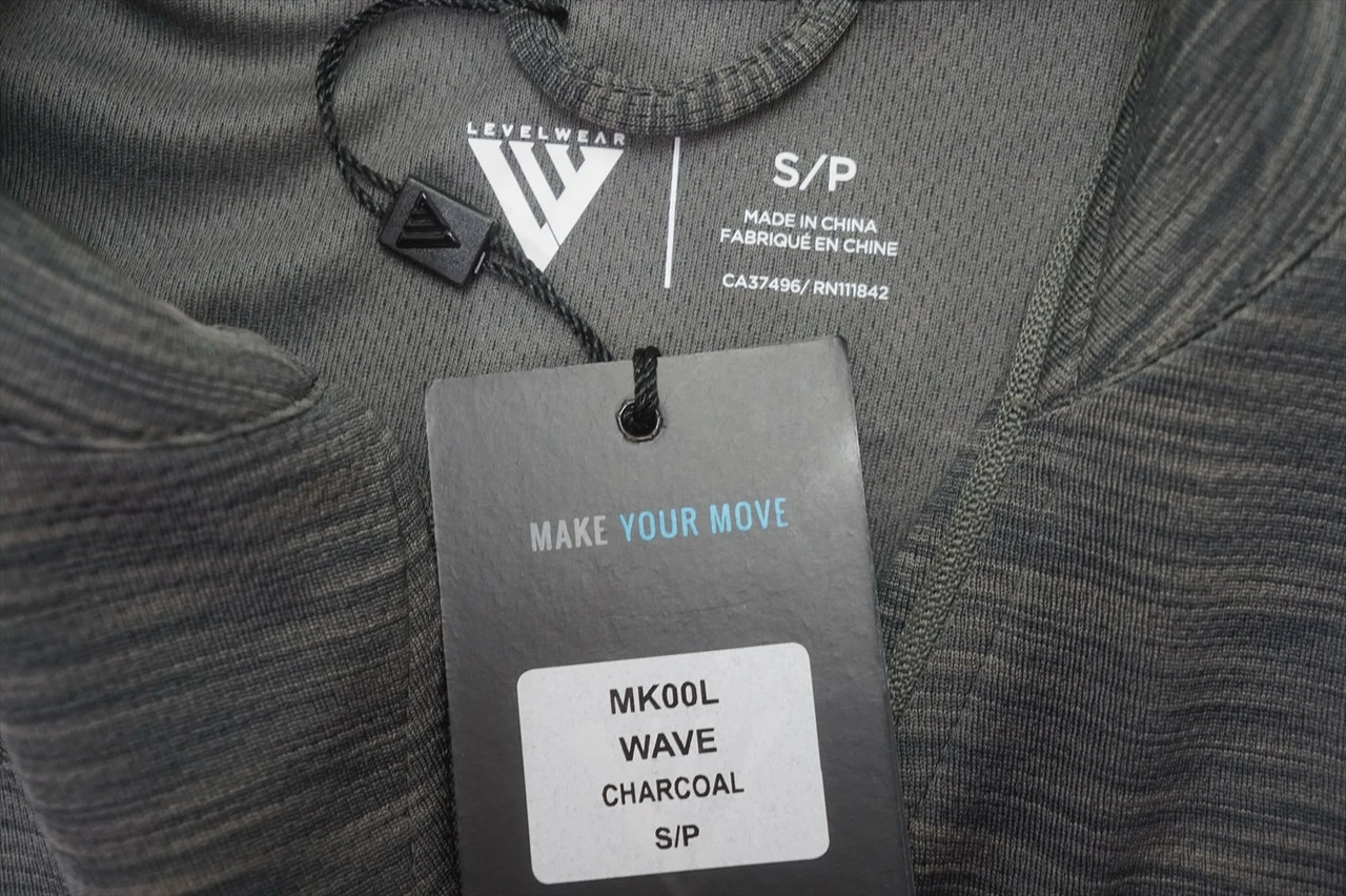 NEW Level Wear Golf Wave Pullover Womens Size Small Charcoal 648A 00939464 4 NEW Level Wear Golf Wave Pullover Womens Size Small Charcoal 648A 00939464 - Image 2