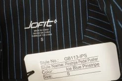 Jofit Pinstripe Pedal Pusher Shorts Womens Size Small Ice Blue Pinstripe 651A -Clothing Tops Sales Store 00941578 2 20285.1663818365