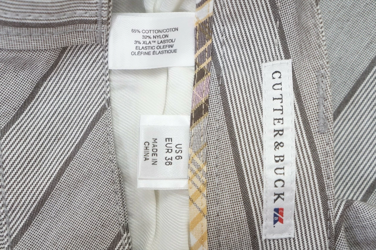 NEW Cutter & Buck Golf Classics Shorts Womens Size 6 Grey 651A 00941582 6 NEW Cutter & Buck Golf Classics Shorts Womens Size 6 Grey 651A 00941582 - Image 4