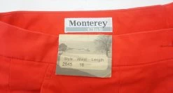NEW Monterey Golf Classic Shorts Mens Size 16 Orange Regular 656A 00944547 -Clothing Tops Sales Store 00944547 2 82317.1663818223