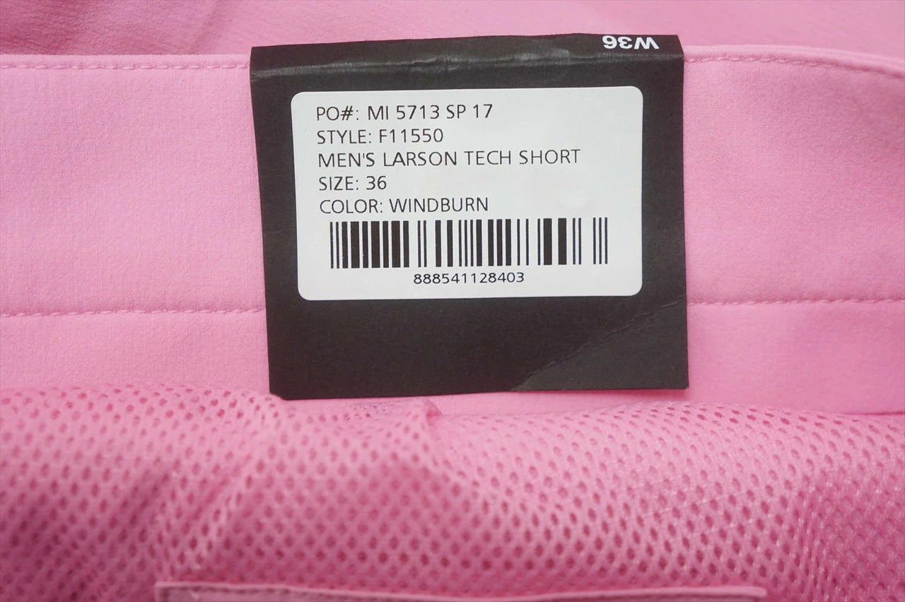 NEW Fairway & Greene Golf Larson Tech Shorts Mens Size 36 Windburn 673B 00958821 4 NEW Fairway & Greene Golf Larson Tech Shorts Mens Size 36 Windburn 673B 00958821 - Image 2