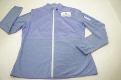FootJoy Full Zip Space Dye Midlayer Jacket Womens Size Medium Violet 684A 965114