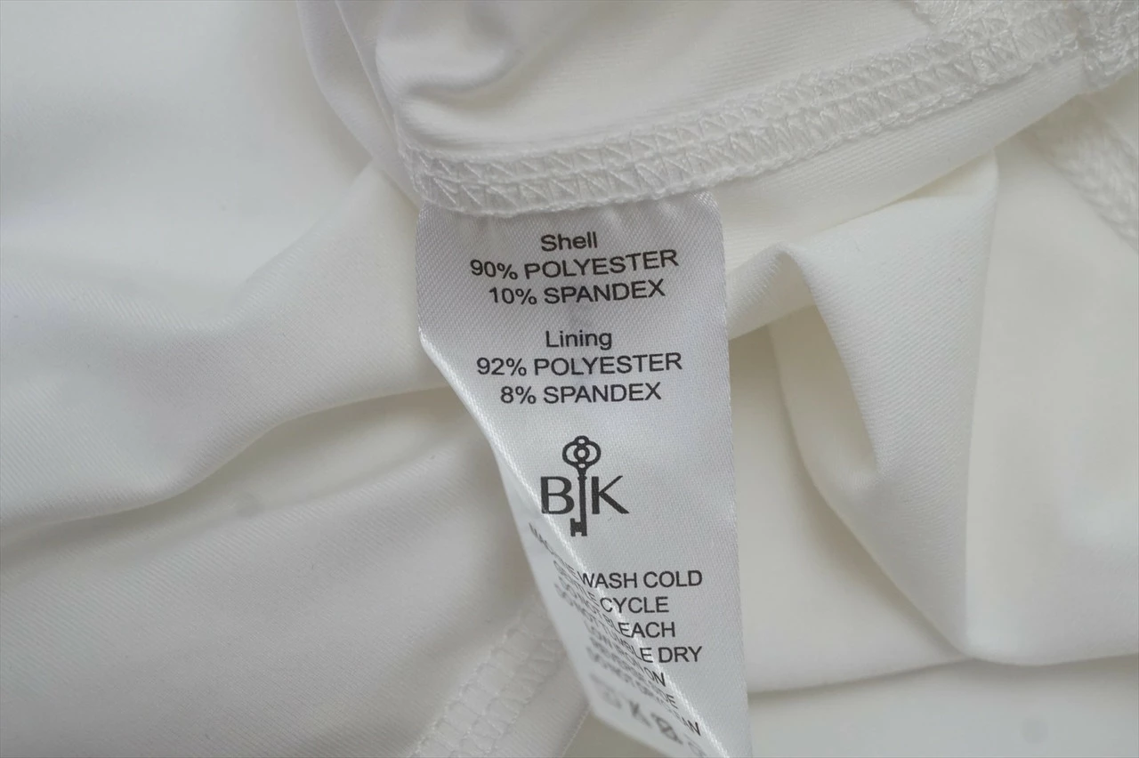 NEW Belyn Key Golf Mesh Panel Skort Womens Size Medium Chalk 684B 00965151 6 NEW Belyn Key Golf Mesh Panel Skort Womens Size Medium Chalk 684B 00965151 - Image 4