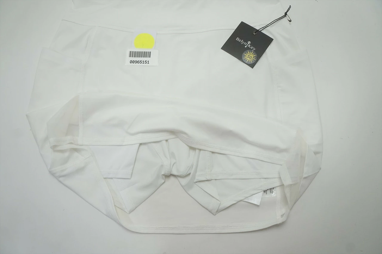 NEW Belyn Key Golf Mesh Panel Skort Womens Size Medium Chalk 684B 00965151 7 NEW Belyn Key Golf Mesh Panel Skort Womens Size Medium Chalk 684B 00965151 - Image 5