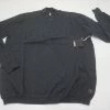 Linksoul Cotton-Cashmere Mens Large Black Heather 1/4 Zip Sweater 684C 00965327