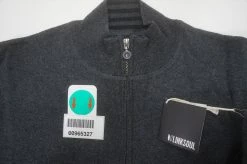 Linksoul Cotton-Cashmere Mens Large Black Heather 1/4 Zip Sweater 684C 00965327 -Clothing Tops Sales Store 00965327 5 20426.1663818630