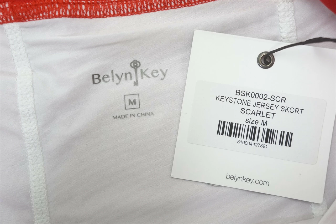 NEW Belyn Key Golf Keystone Jersey Skort Womens Size Medium Scarlet 686A 965733 4 NEW Belyn Key Golf Keystone Jersey Skort Womens Size Medium Scarlet 686A 965733 - Image 2