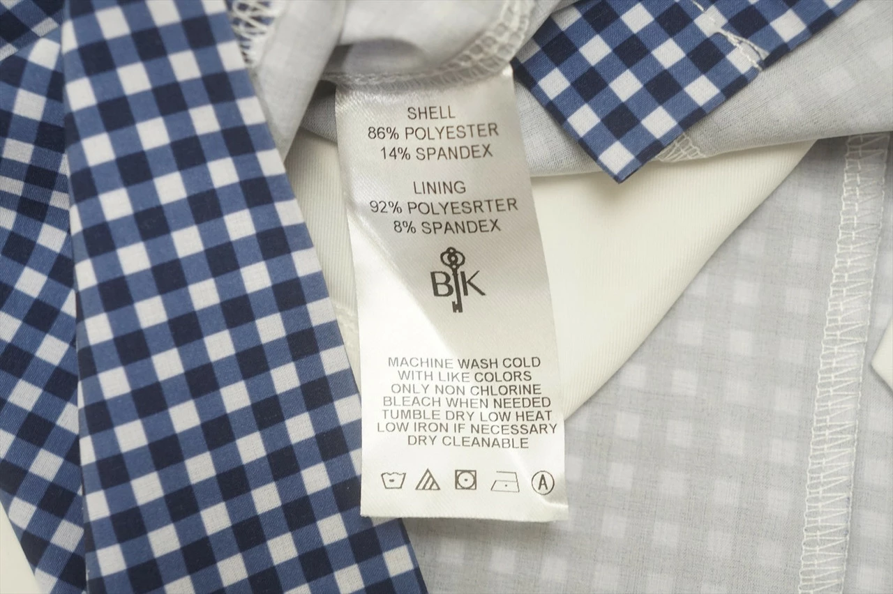 NEW Belyn Key Golf Tailored Skort Womens Size Medium Nantucket Check 686A 965734 6 NEW Belyn Key Golf Tailored Skort Womens Size Medium Nantucket Check 686A 965734 - Image 4