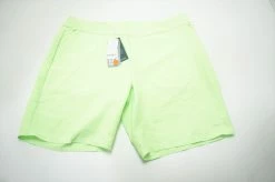 Cutter & Buck Annika Pull Shorts Womens Size XL Fluorescent Green 686B 966342