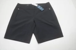 NEW Cutter & Buck Golf Classic Shorts Womens Size XL Black Regular 686B 966359