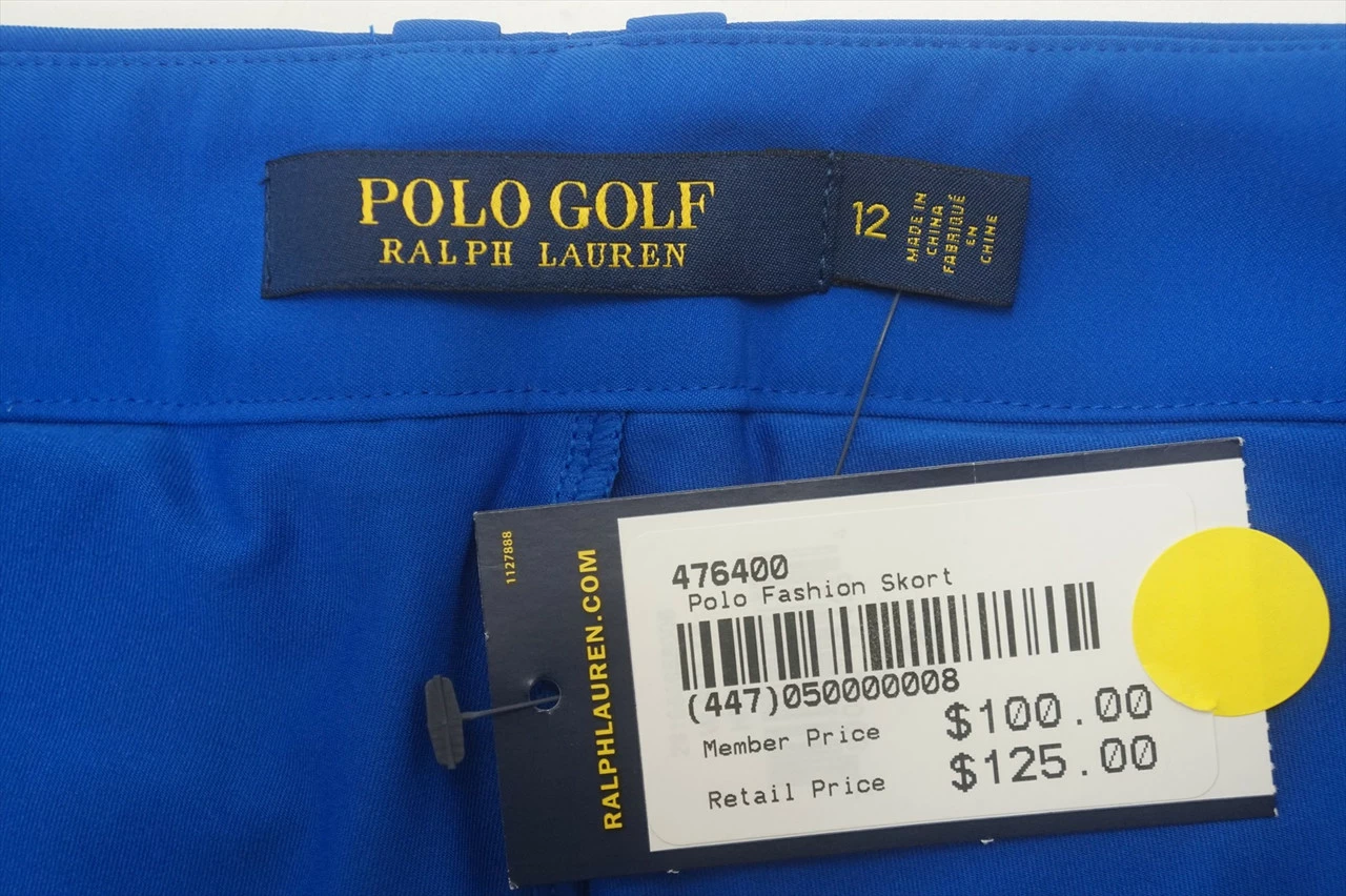 Ralph Lauren Polo Golf NEW Ralph Lauren Polo Fashion Skort Womens Size 12 Royal Blue 686C 00966791 4 Ralph Lauren Polo Golf NEW Ralph Lauren Polo Fashion Skort Womens Size 12 Royal Blue 686C 00966791 - Image 2
