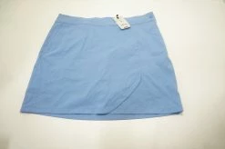 NEW EP New York 19" Tech STR Faux Wrap Skort Womens Size 12 Azure 686C 00966792