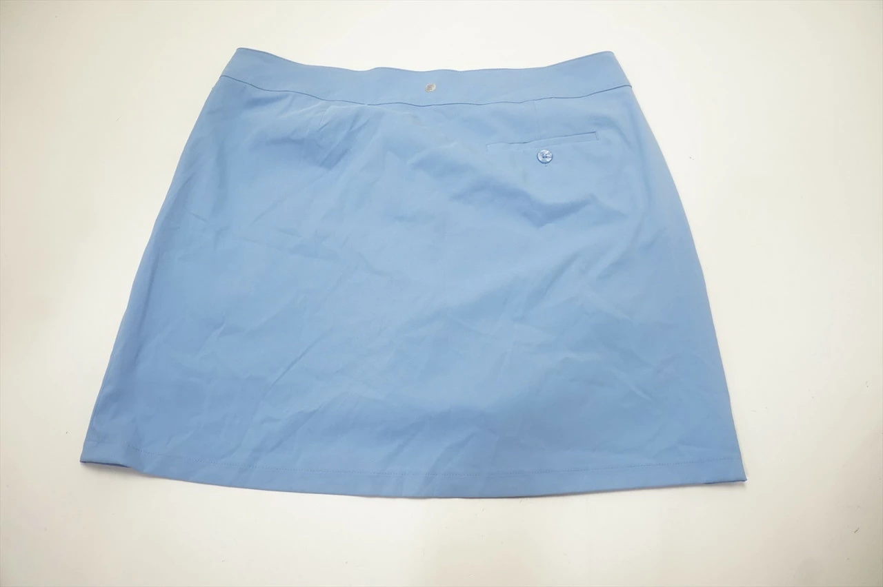 NEW EP New York 19" Tech STR Faux Wrap Skort Womens Size 12 Azure 686C 00966792 5 NEW EP New York 19" Tech STR Faux Wrap Skort Womens Size 12 Azure 686C 00966792 - Image 3