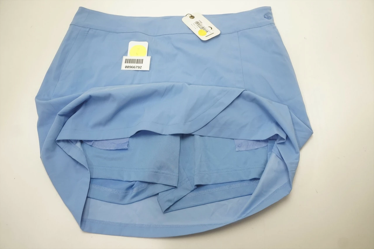 NEW EP New York 19" Tech STR Faux Wrap Skort Womens Size 12 Azure 686C 00966792 7 NEW EP New York 19" Tech STR Faux Wrap Skort Womens Size 12 Azure 686C 00966792 - Image 5