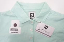 FootJoy ProDry Interlock Polo Womens Medium Space Dye Mint 692A 00968999 -Clothing Tops Sales Store 00968999 5 54730.1663819505