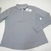 FootJoy Long Sleeve Sun Protection Polo Womens Medium Heather Grey 692A 00969008 -Clothing Tops Sales Store 00969008 1 22772.1663819555