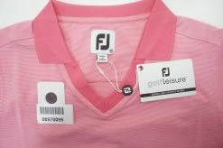 NEW FootJoy End On End Open Collar Polo Womens Medium Pink Azalea 692A 00970095 -Clothing Tops Sales Store 00970095 5 11581.1663819394