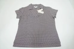 NEW Sport Haley Golf Classic Polo Womens Size Medium Black 692B 00970143