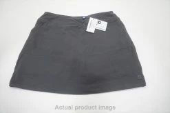 NEW FootJoy Golf Performance Knit Skort Womens Size XL Charcoal 698A 00977223
