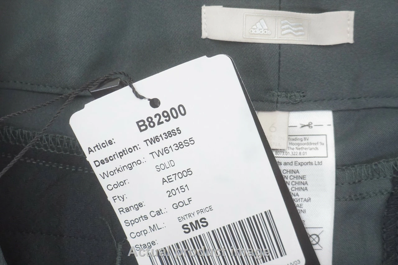 NEW Adidas Golf Classic Shorts Womens Size 6 Charcoal Regular 698A 00977236 4 NEW Adidas Golf Classic Shorts Womens Size 6 Charcoal Regular 698A 00977236 - Image 2