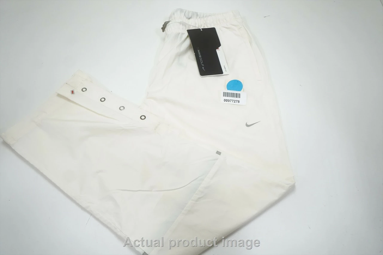 NEW Nike Golf Rain Suit Pants Womens Size Large White W/Logo 698B 00977278 7 NEW Nike Golf Rain Suit Pants Womens Size Large White W/Logo 698B 00977278 - Image 5