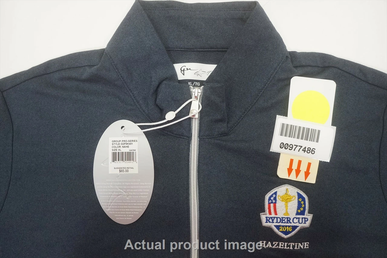 NEW Greg Norman Golf Full Zip Pullover Womens Size XL Nahe W/Logo 699B 00977486 7 NEW Greg Norman Golf Full Zip Pullover Womens Size XL Nahe W/Logo 699B 00977486 - Image 5
