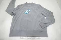 NEW GGBlue Golf Bomber Jacket Womens Size Large Sleet Regular 699B 00977495