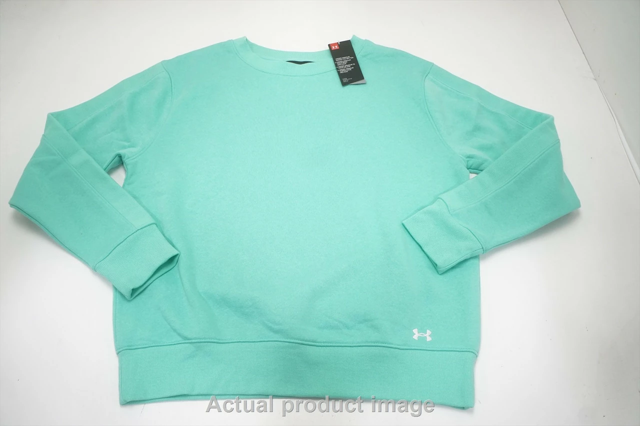 NEW Under Armour Golf Loose Pullover Womens Size Small Aqua 700B 00978231 3 NEW Under Armour Golf Loose Pullover Womens Size Small Aqua 700B 00978231