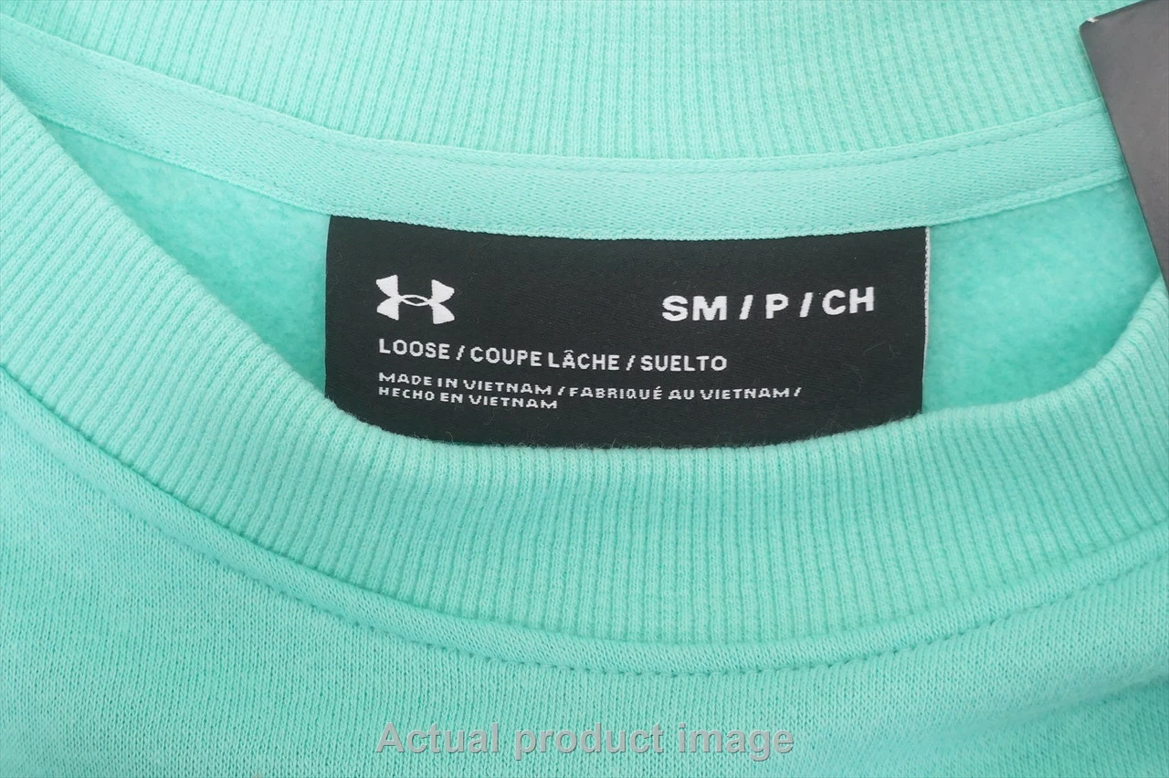 NEW Under Armour Golf Loose Pullover Womens Size Small Aqua 700B 00978231 4 NEW Under Armour Golf Loose Pullover Womens Size Small Aqua 700B 00978231 - Image 2
