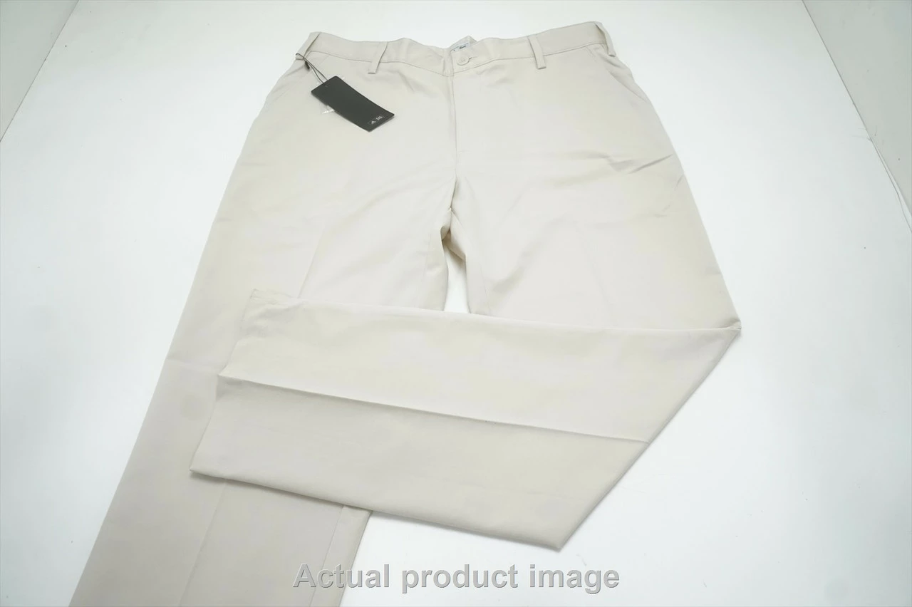 NEW Adidas Golf Flatfront Pants Mens Size W36 / L 32 ECRU 704A 00980469 3 NEW Adidas Golf Flatfront Pants Mens Size W36 / L 32 ECRU 704A 00980469
