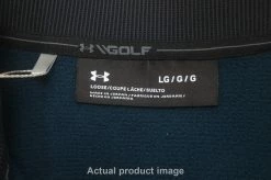 NEW Under Armour Golf Loose Pullover Mens Size Large Blue Regular 704C 980844 -Clothing Tops Sales Store 00980844 2 48492.1663819940