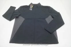New Under Armour Golf Loose Jacket Mens Size Large Black/Grey 705B 00980856