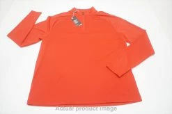 New Under Armour Golf Loose Pullover Mens Size Large Red Regular 705B 980862