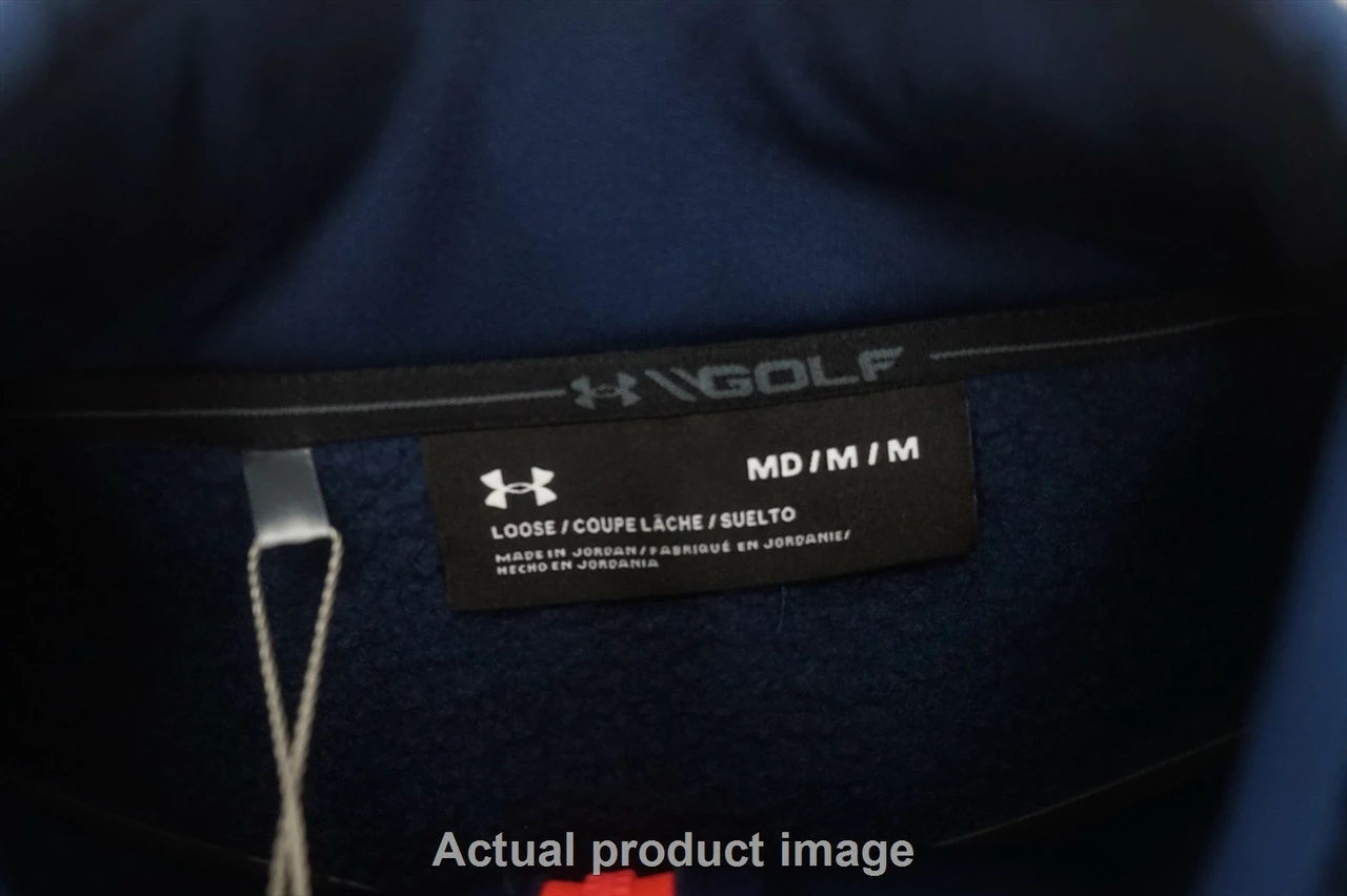 NEW Under Armour Golf Loose Jacket Womens Size Medium Navy Regular 705C 980884 4 NEW Under Armour Golf Loose Jacket Womens Size Medium Navy Regular 705C 980884 - Image 2