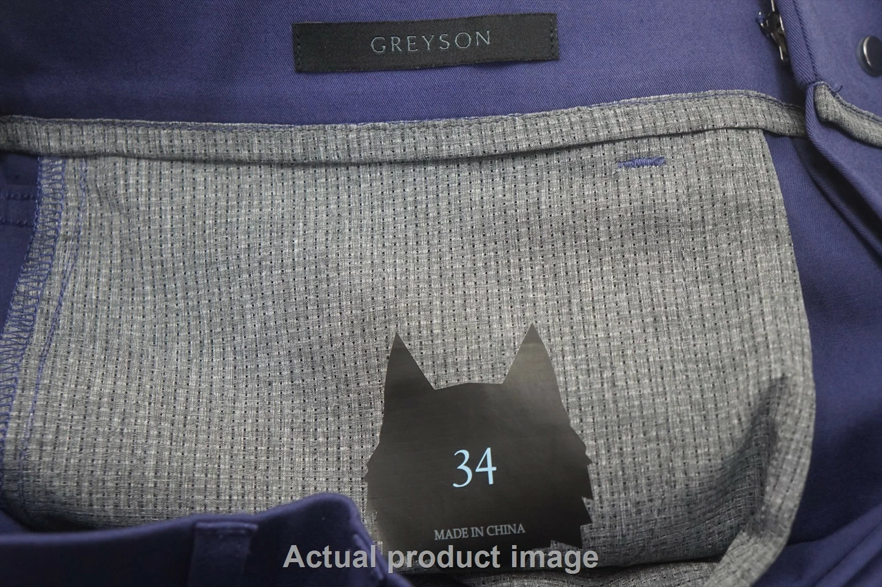 NEW Greyson Golf Armonk 5 Pocket Pants Mens Size W34 L32 Violet 707A 00981980 4 NEW Greyson Golf Armonk 5 Pocket Pants Mens Size W34 L32 Violet 707A 00981980 - Image 2