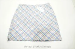 NEW Greg Norman Golf Mezza Pull On Skort Womens Size 10 White 709C 00983184