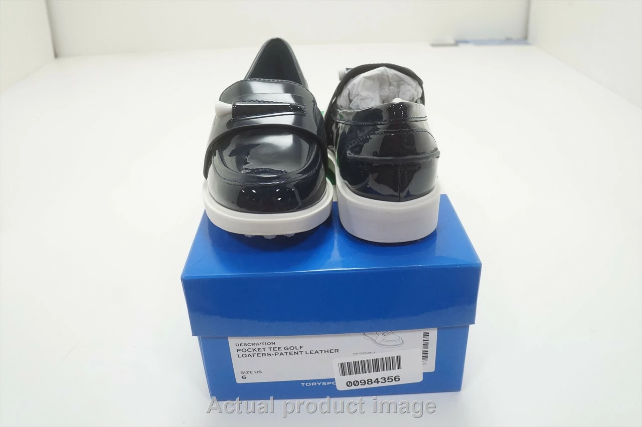 Tory Sport Golf Color Block Pocket Shoes Womens Size 6 Bright Navy 984356 4 Tory Sport Golf Color Block Pocket Shoes Womens Size 6 Bright Navy 984356 - Image 2