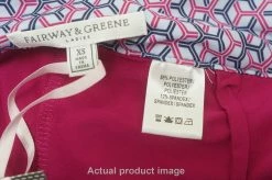 NEW Fairway & Greene Golf Raleigh Skort Womens X-Small Wild Rose 713B 985374 -Clothing Tops Sales Store 00985374 4 32784.1663819962