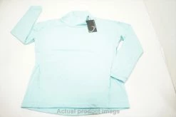 NEW Zero Restriction Golf Mari Mock Pullover Womens Medium Turks 714A 00985399