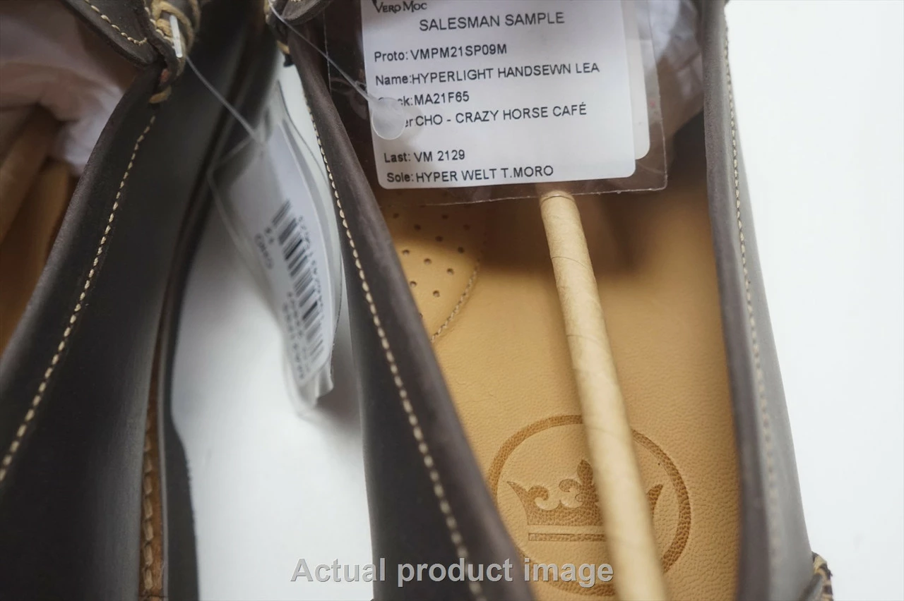 Peter Millar HANDSEWN LEATHER PENNY Shoes Mens Size 12 Crazy Horse Café 987479 6 Peter Millar HANDSEWN LEATHER PENNY Shoes Mens Size 12 Crazy Horse Café 987479 - Image 4