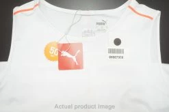 Puma Golf MATTR Tech Tank Polo Womens XL Bright White/Ignite Pink 716A 00987958 -Clothing Tops Sales Store 00987958 5 04578.1663820181