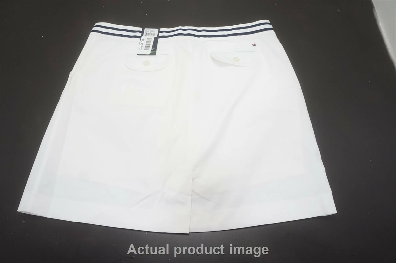 NEW Tommy Hilfiger Golf Classic Skort Womens Size 10 White Regular 716A 987975 5 NEW Tommy Hilfiger Golf Classic Skort Womens Size 10 White Regular 716A 987975 - Image 3