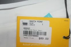 NEW Lole Golf Match Point Skort Womens Size Large White Regular 716A 00987977 -Clothing Tops Sales Store 00987977 2 49140.1663820061