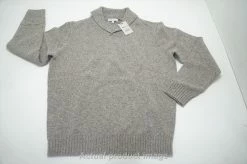 NEW Peter Millar Merino Wool Pullover Mens Size Medium Gale Grey 721A 989351
