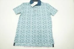 NEW Greyson Golf City Of Roses Polo Boys Size Medium Cattail 723A 00992792