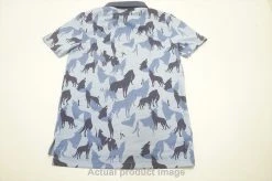 NEW Greyson Golf The Shadows Polo Boys Size Medium Delphinium 723A 00992794 -Clothing Tops Sales Store 00992794 3 73838.1663820226